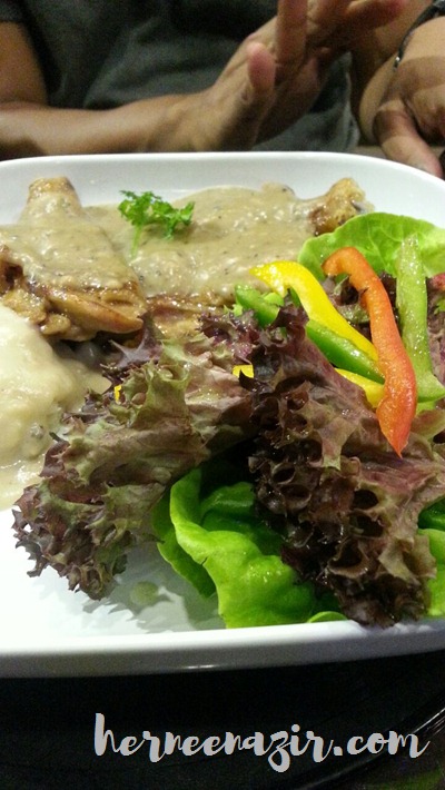 grilled chicken chop