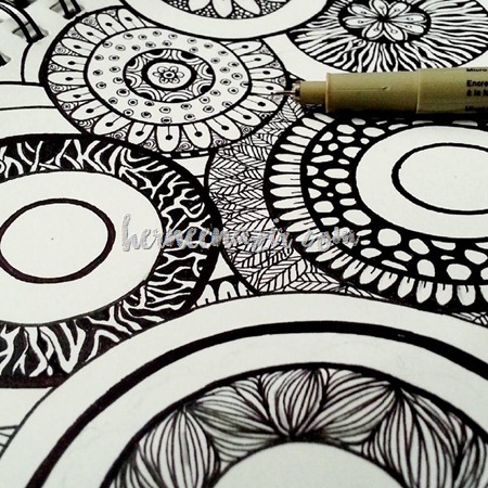 zentangle mandala