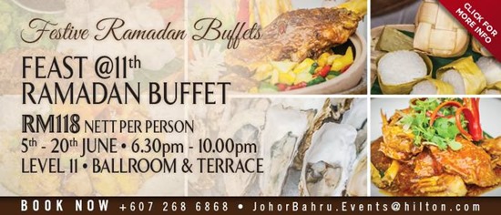 Double Tree by Hilton Hotel Ramadhan Buffet 2017