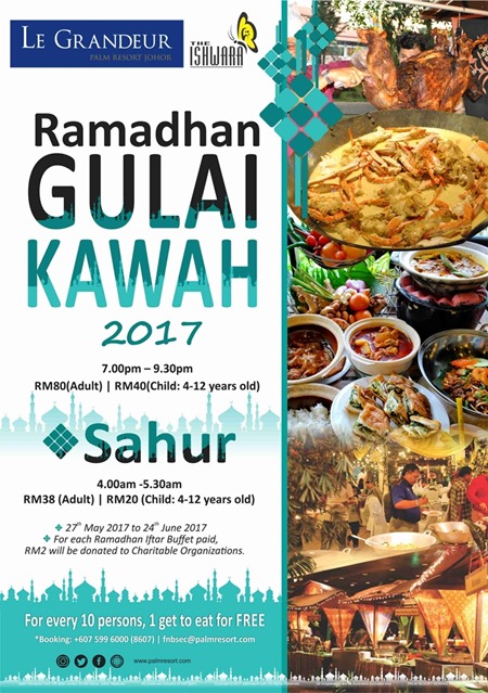 Ramadan buffet 2017  Le Grandeur