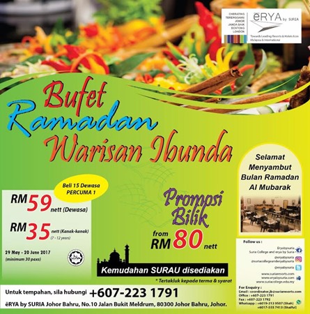 Buffet Ramadhan Erya by Suria Resort