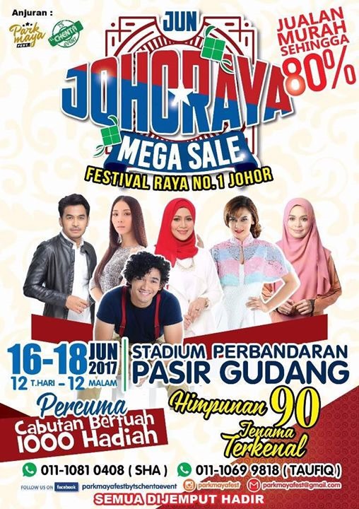 JOHORAYA MEGASALE 2017