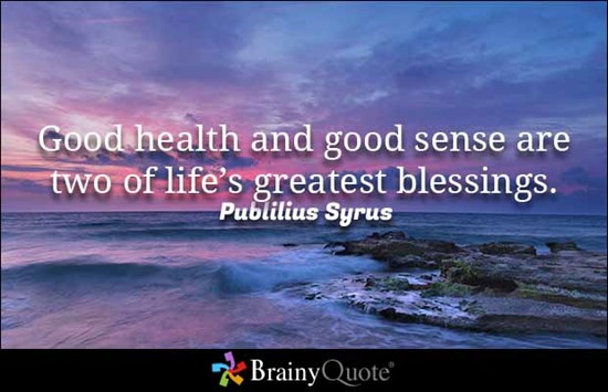 quotes good health