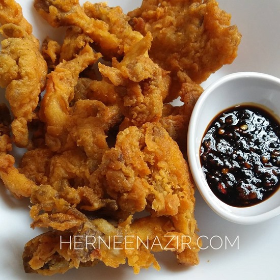 cendawan goreng tepung bestari