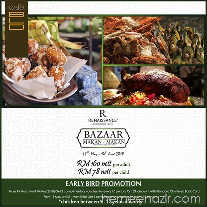 Buffet Ramadhan Renaissance Hotel JB