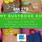 Tempahan My Busy Book KIK Edisi Kedua Kini Di Buka!