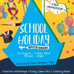 School Holiday at Puteri Harbour 31 Aug – 3 Sept 2017