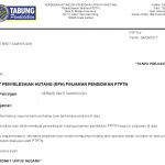 Surat Penyelesaian Hutang (SPH) Pinjaman Pendidikan PTPTN