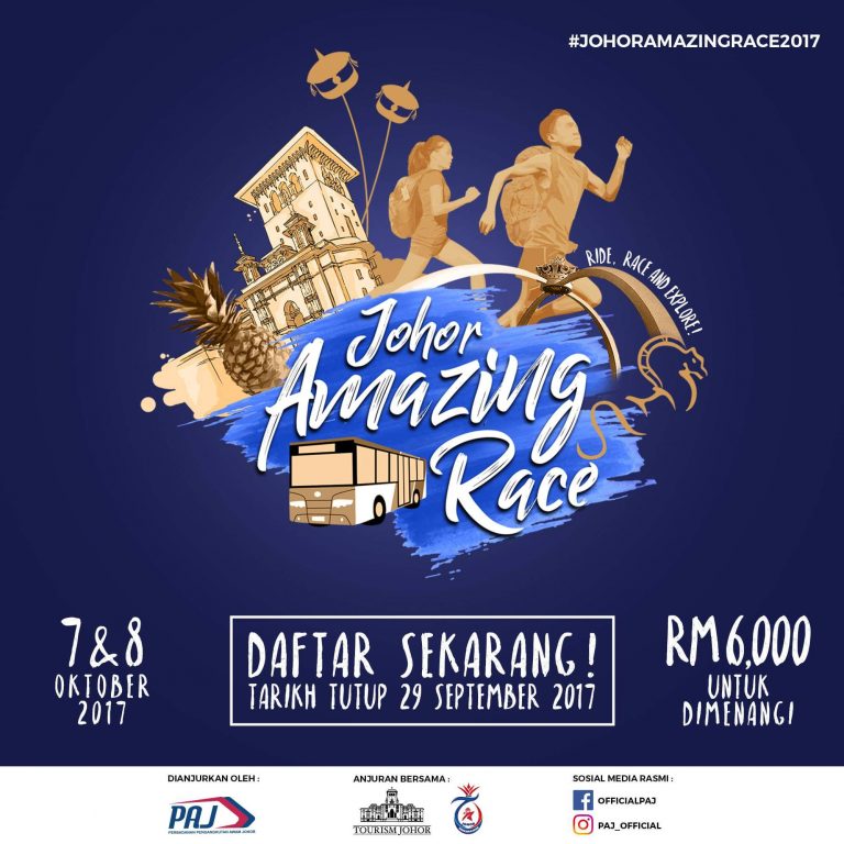 Johor Amazing Race 2017 | 7 – 8 October 2017 