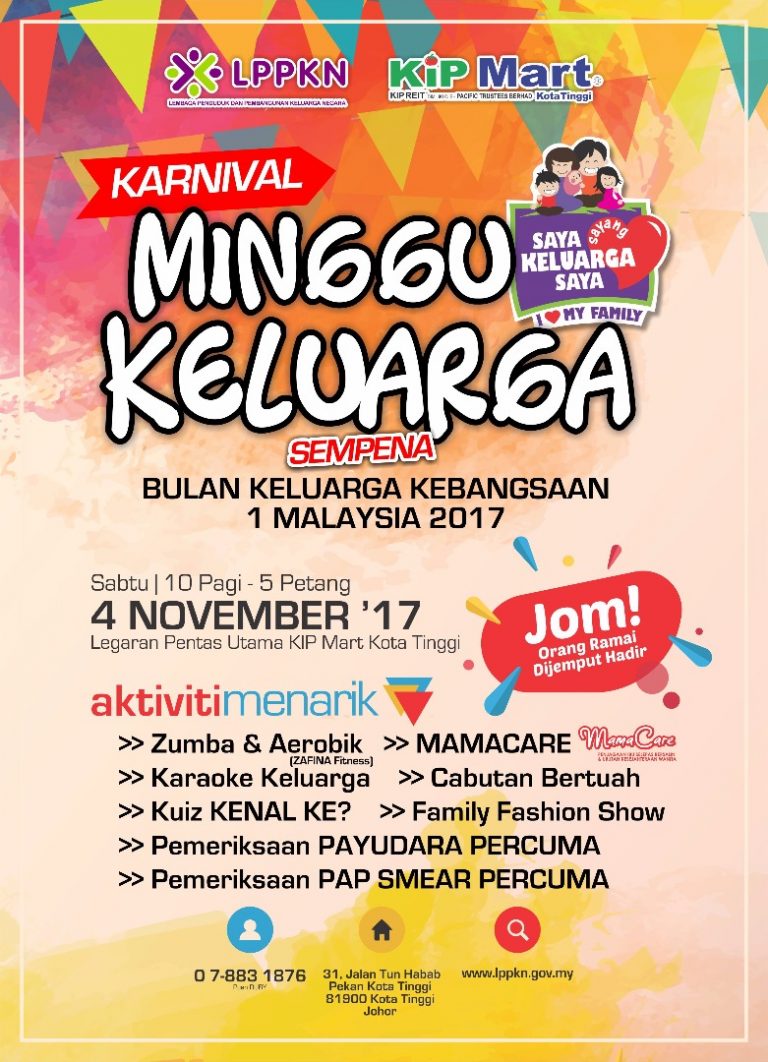 Karnival Minggu Keluarga| 4 November 2017