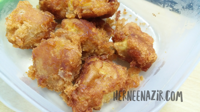 Breakfast Cempedak Goreng Dengan Tepung Goreng Pisang Adabi