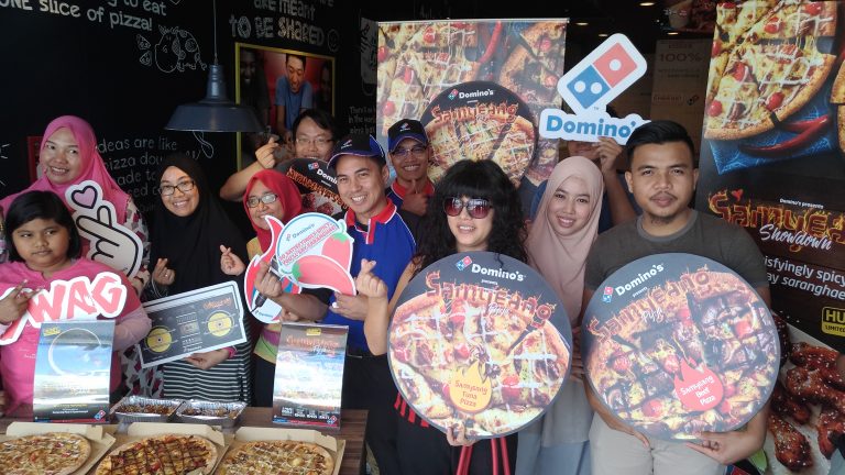 Rasai Keenakan Pizza Samyeang & Ayam-Haseyo di Domino’s Pizza