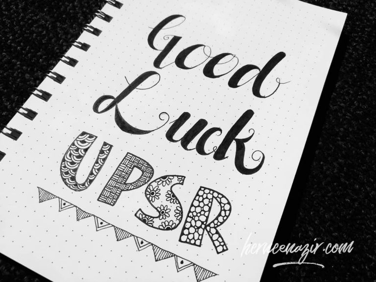 Good Luck To All UPSR 2018 Candidates