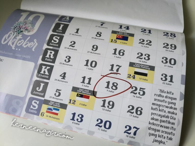 Kisah Abang Ilham & 18 Oktober