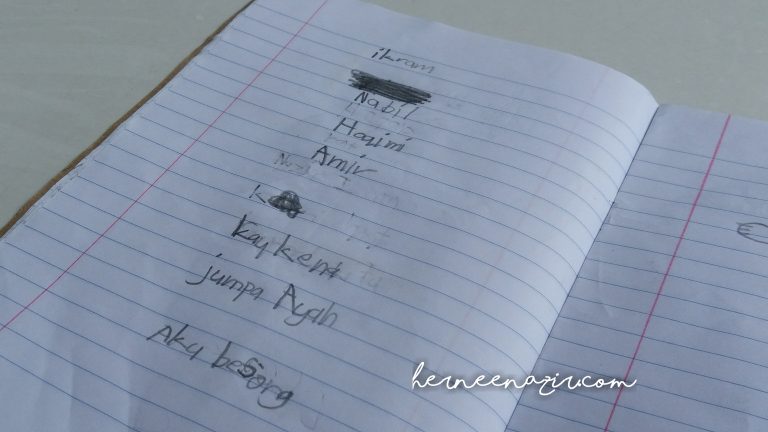 Wordless Wednesday 34 – Bila Abang Ilham Marah