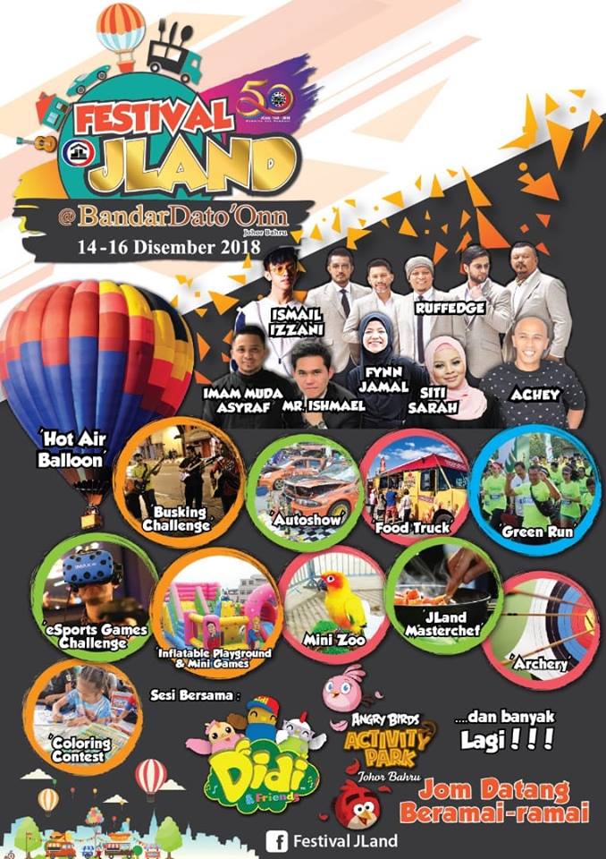 festival JLand bandar dato' onn