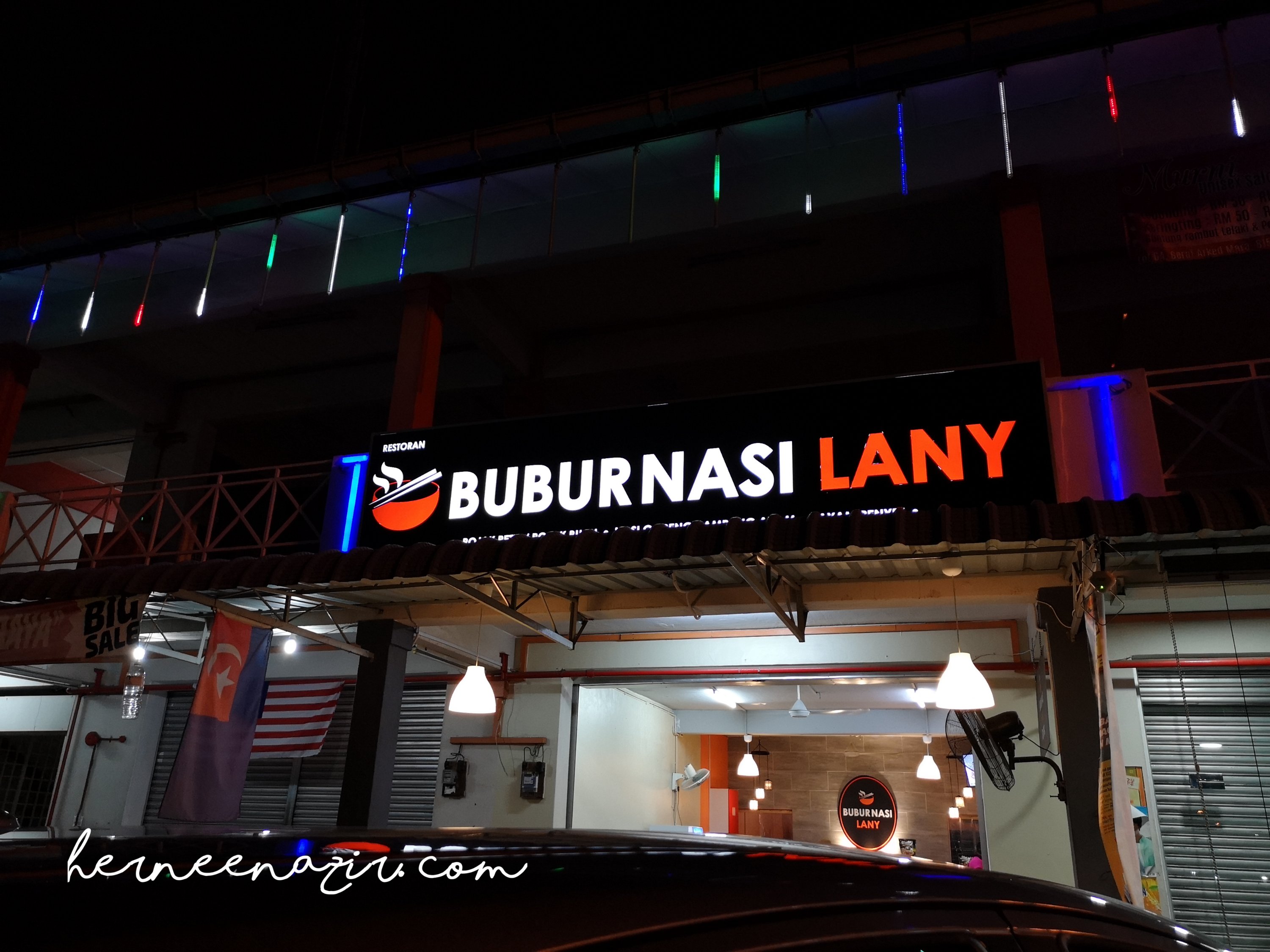 Dinner di Restoran Bubur Nasi Lany Bangunan Arked MARA Gelang Patah
