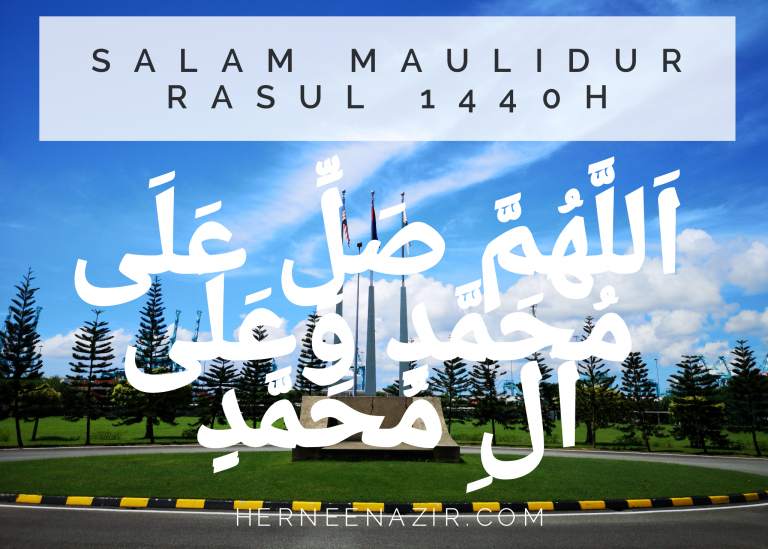 Salam Maulidur Rasul 1440H/2018M