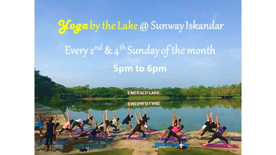 yoga by the lake sunway iskandar