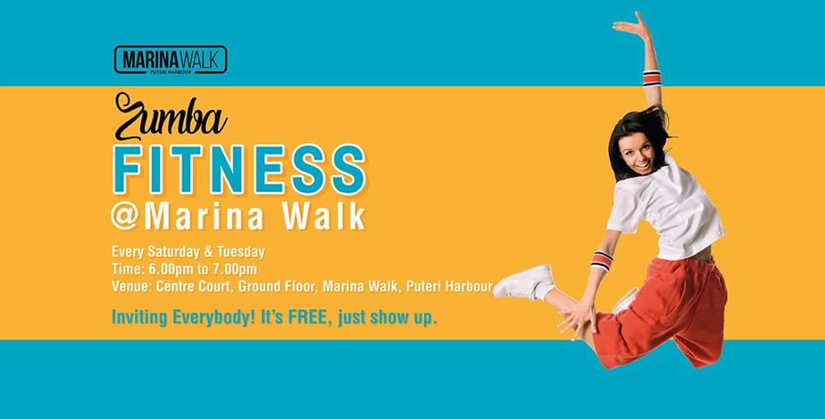 zumba fitness marina walk