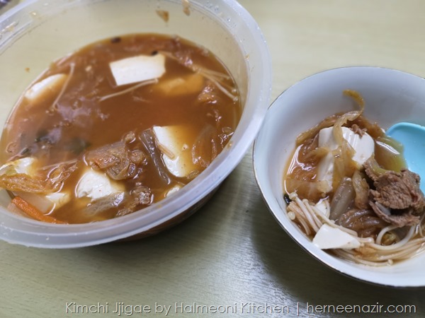 Kimchi Jjigae by Halmeoni Kitchen