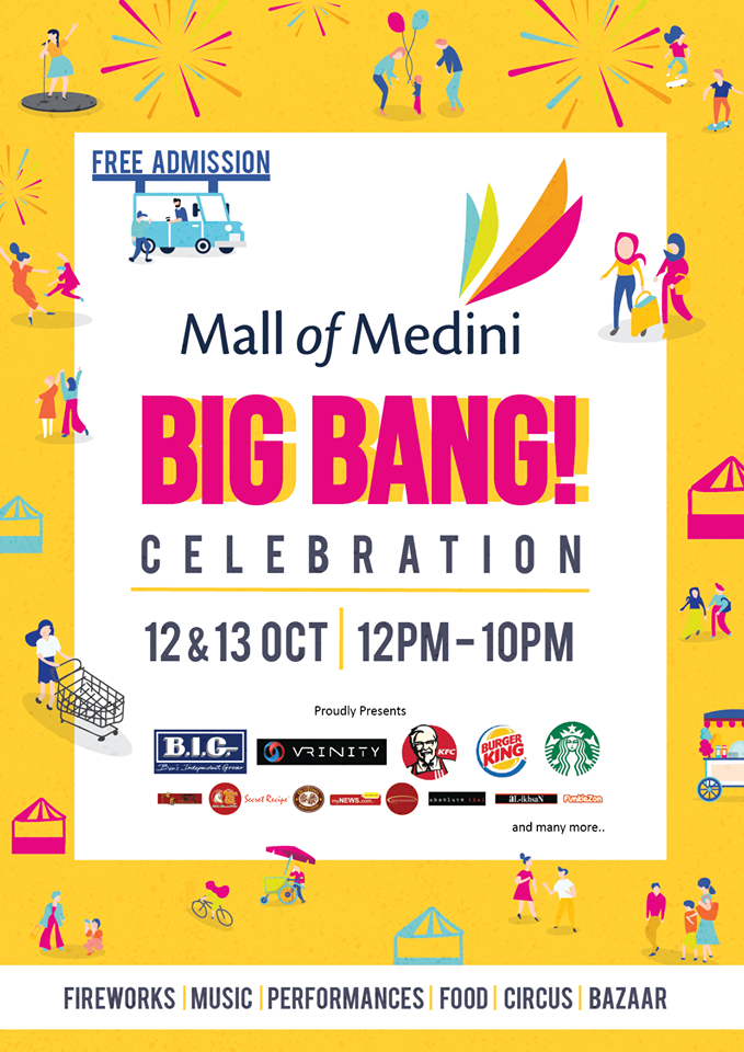 Mall of Medini Big Bang! Celebration | 12 -13 October 2019