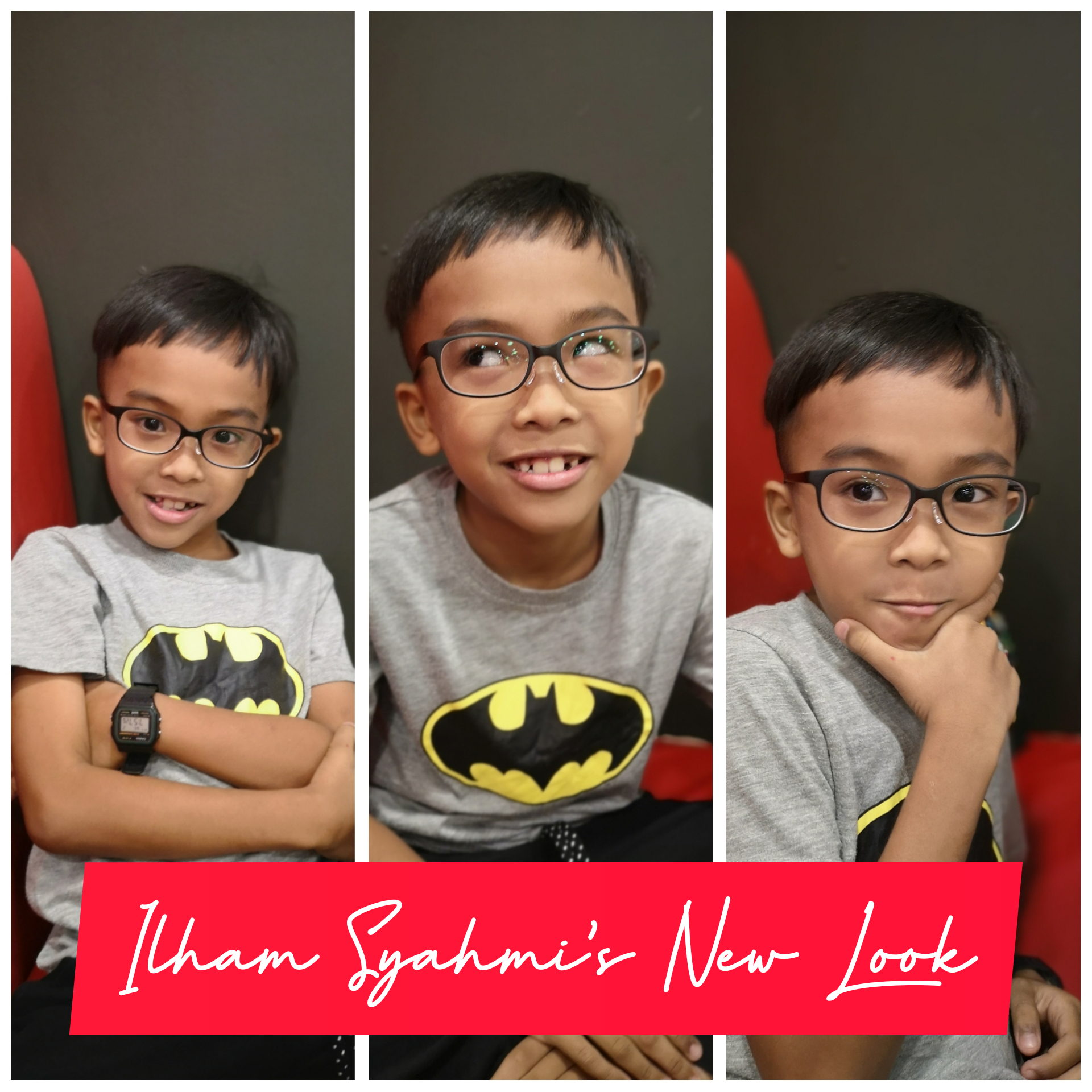 Ilham Syahmi’s New Look!