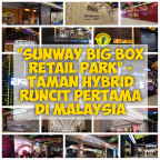 “Sunway Big Box Retail Park” – Taman Hybrid Runcit Pertama di Malaysia