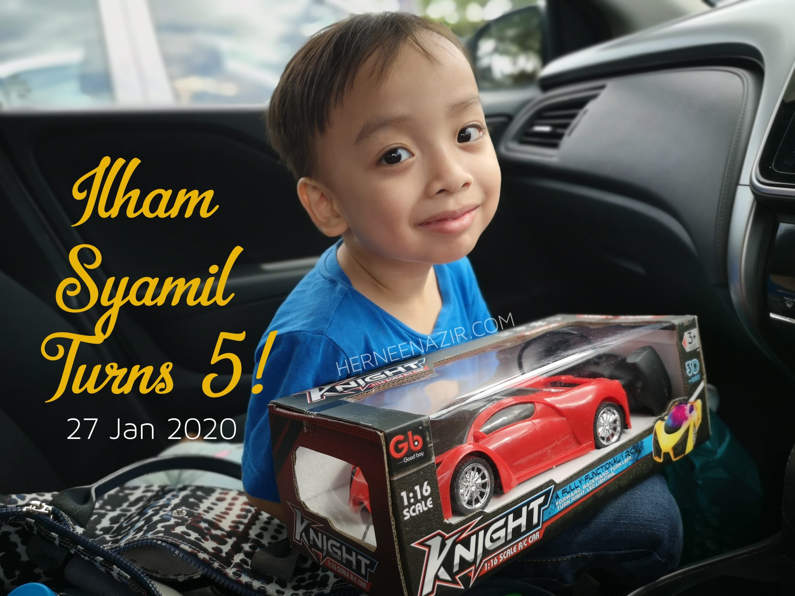 27 Jan 2020 | Ilham Syamil Turns 5!