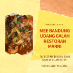 Mee Bandung Udang Galah Restoran Marni