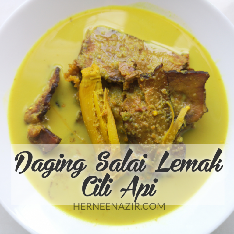 DDHN – Resipi Daging Salai Lemak Cili Api