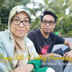 18 October 2020 | Happy 12th Wedding Anniversary My Dear Husband!