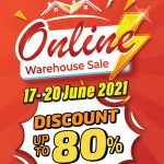 Jualan Gudang Online HomePro Malaysia (17 Jun – 20 Jun 2021)