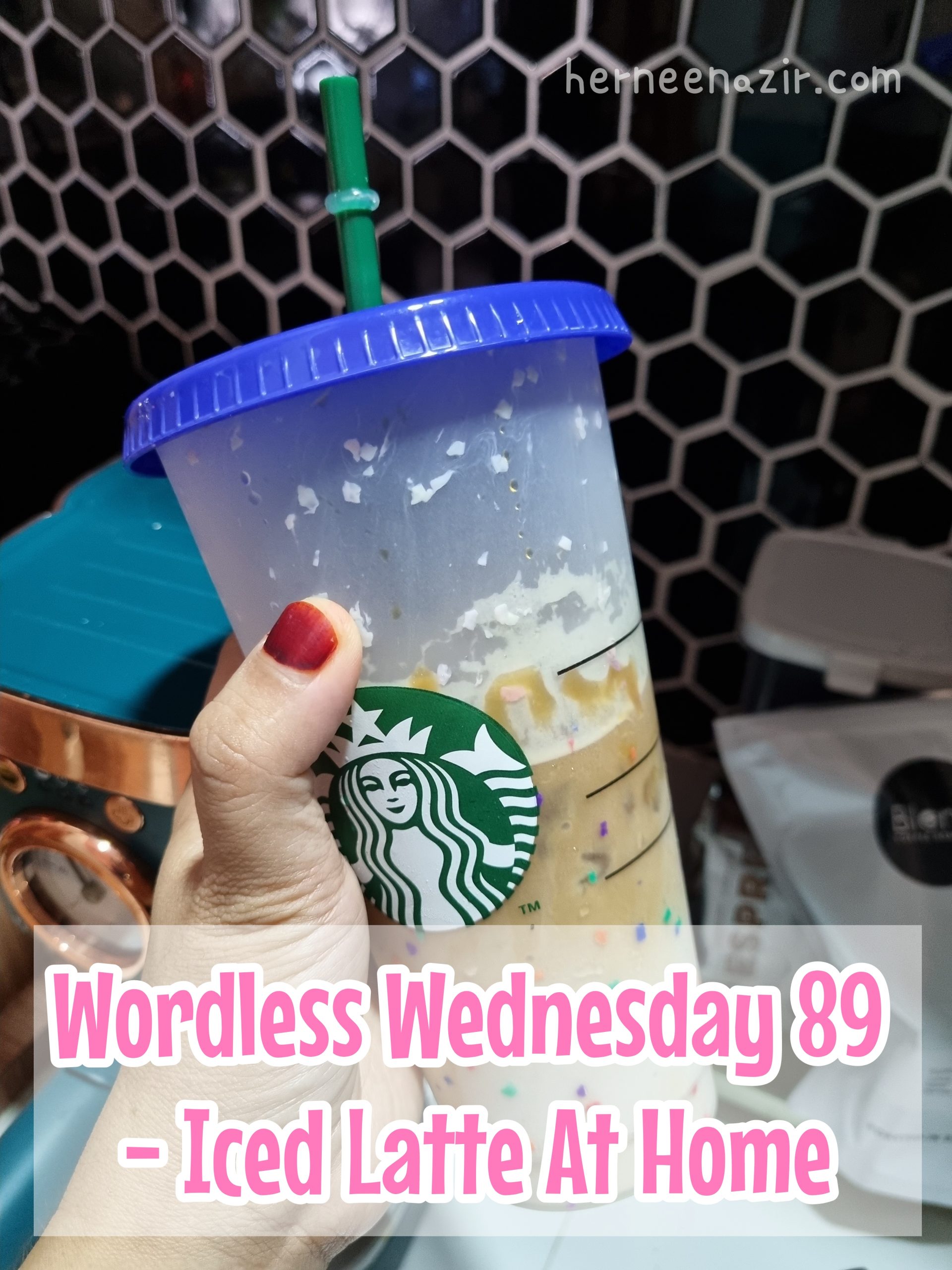 Wordless Wednesday 89 – Iced Latte At Home