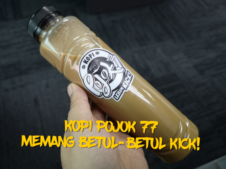 Kopi Pojok 77 Memang Betul-betul Kick!