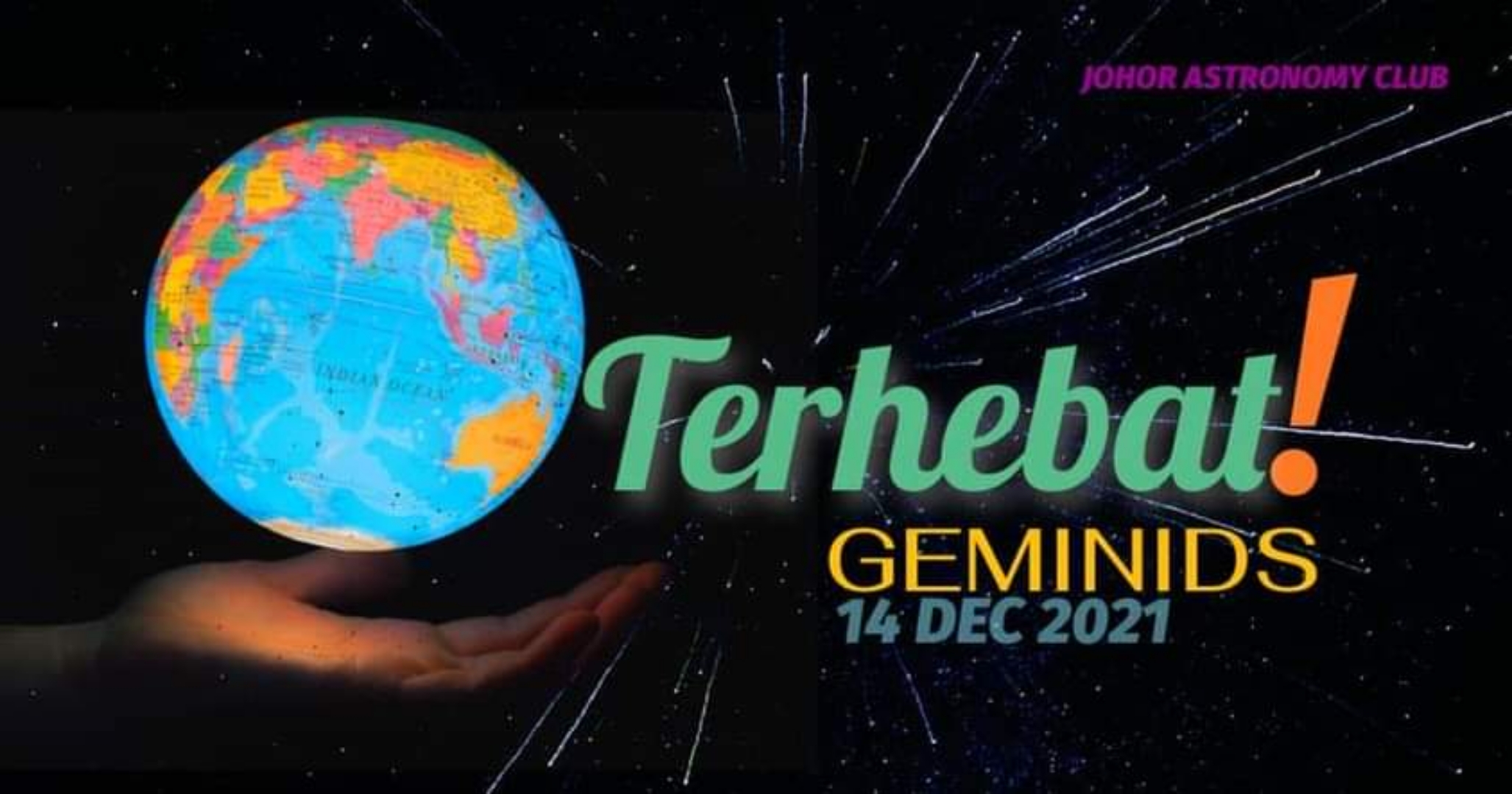 Geminids Meteor Shower 14 December 2021