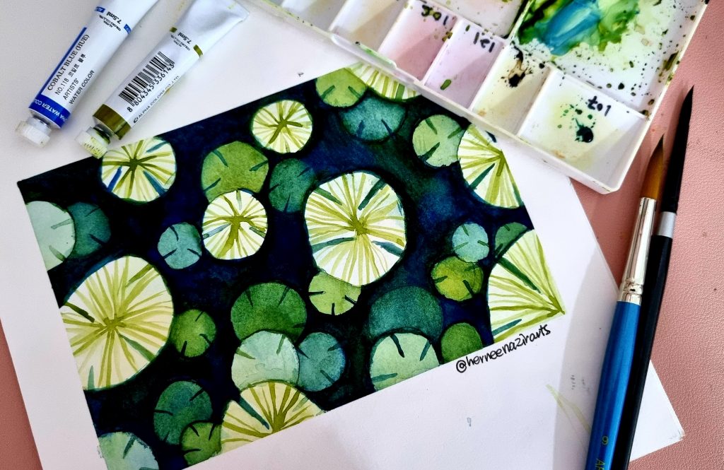 Wordless Wednesday 95 - Negative Painting