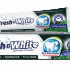 Senyuman Sinar Berkilau Dalam Hanya 14 Hari dengan Ubat Gigi Baharu Fresh & White Volcanic Whitening