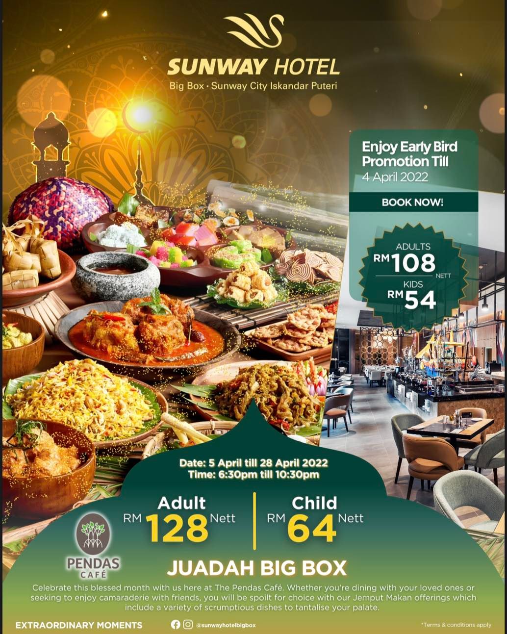 Sunway Hotel Big Box Serves Up Juadah Big Box Promising A Big Feast For Ramadan