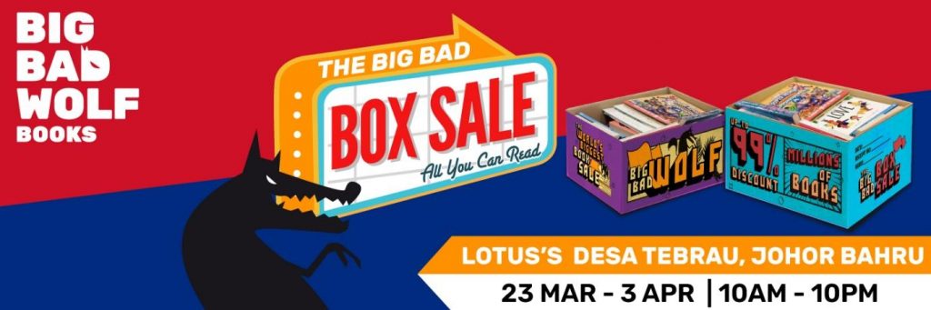 Big Bad Wolf Books Unveils“The Big Bad Box Sales" For Johoreans To Indulge In An All-You-Can-Read Bonanza!