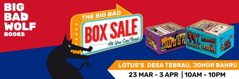 Big Bad Wolf Books Unveils“The Big Bad Box Sales" For Johoreans To Indulge In An All-You-Can-Read Bonanza!