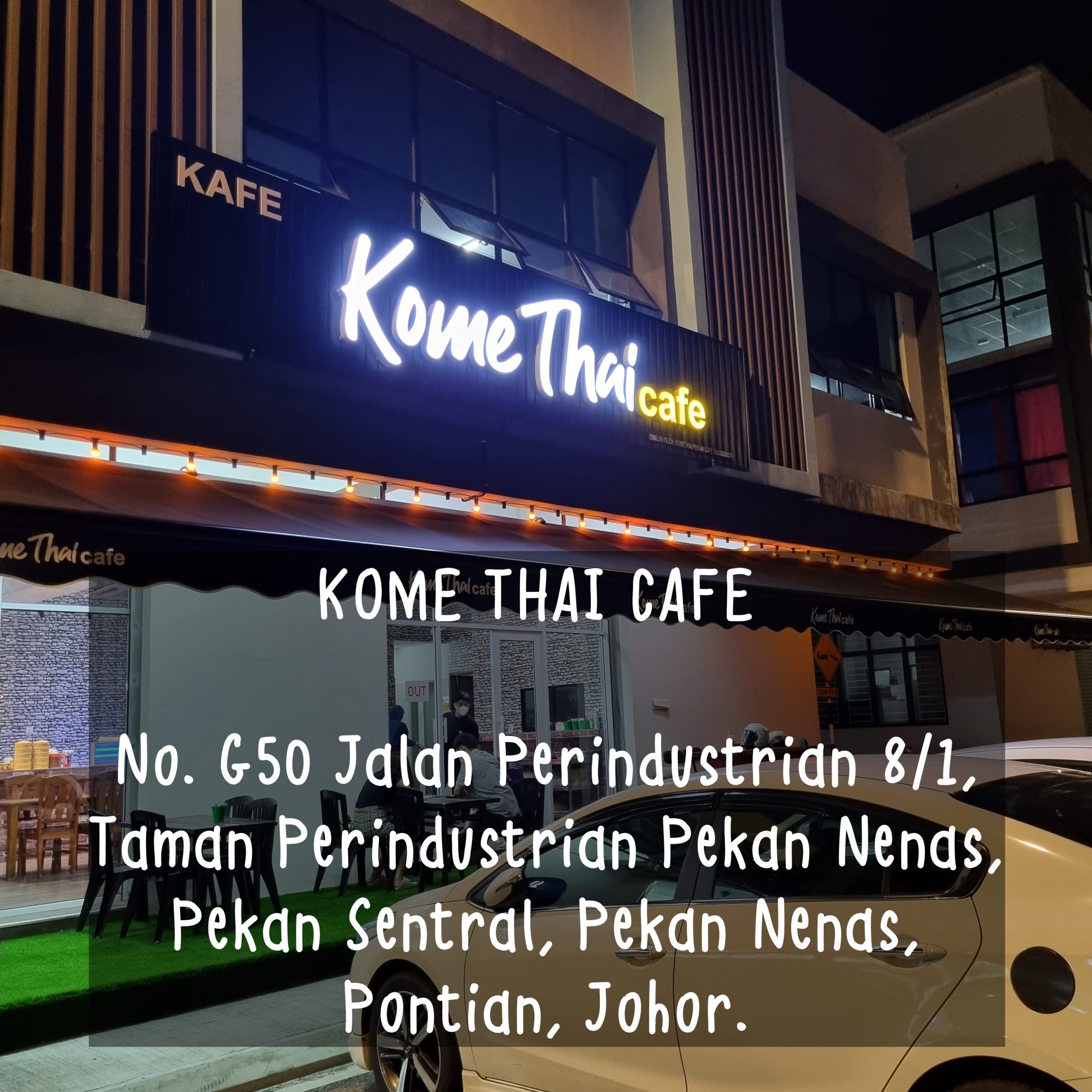 Buka Puasa di Kome Thai Cafe Pekan Nenas