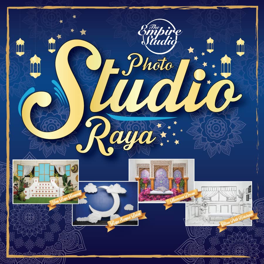 Pakej Photo Studio Raya 2022 di The Empire Studio Johor Bahru
