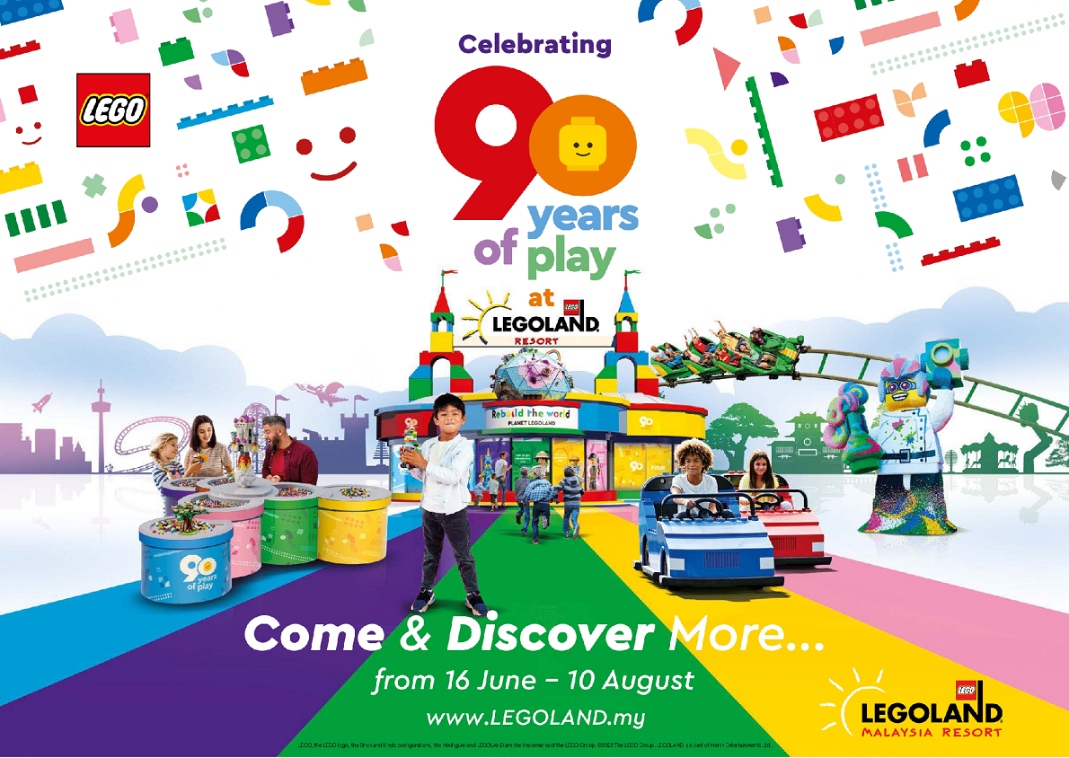 Celebrate 90 Years of Play With LEGO® At LEGOLAND® Malaysia Resort
