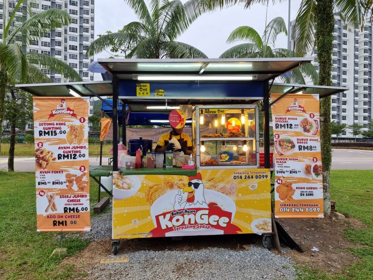 Mencuba Bubur Ayam KonGee Taman Nusa Bayu Gelang Patah