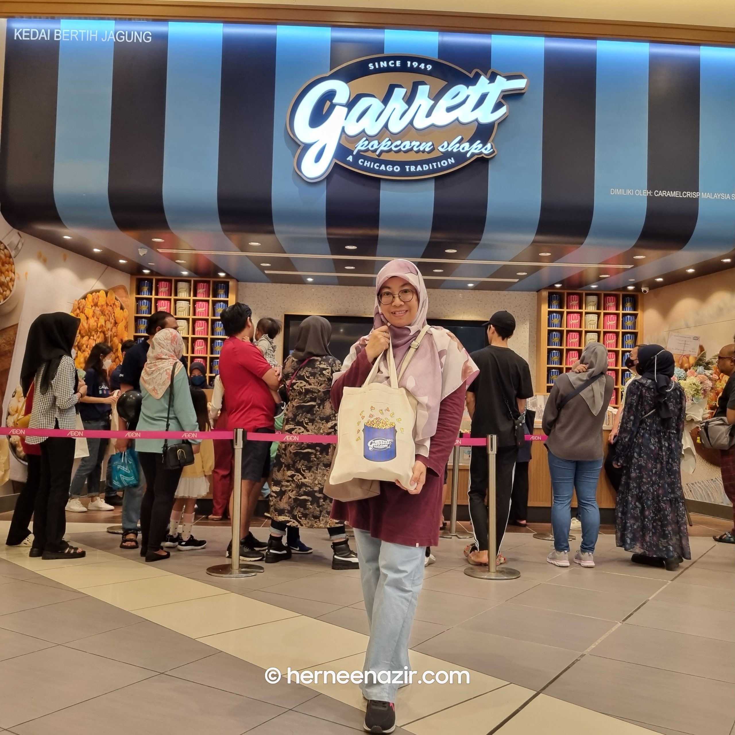 Garrett Popcorn Shops Kini Dibuka Di AEON Mall Tebrau City