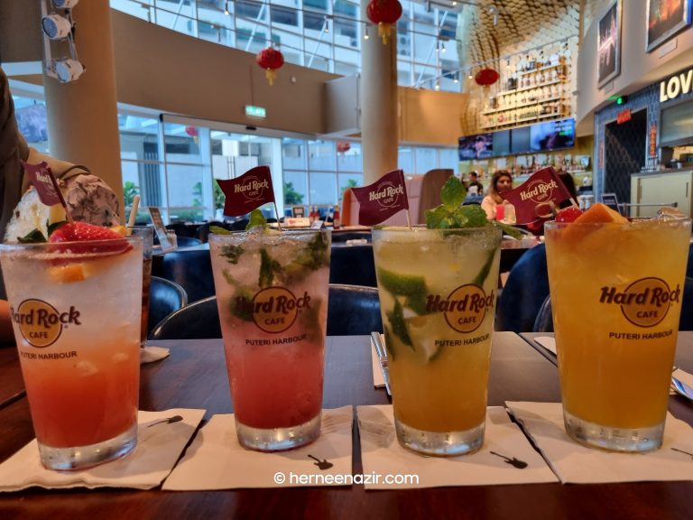 Wordless Wednesday - Alternative Rock Mocktails Hard Rock Cafe Puteri Harbour