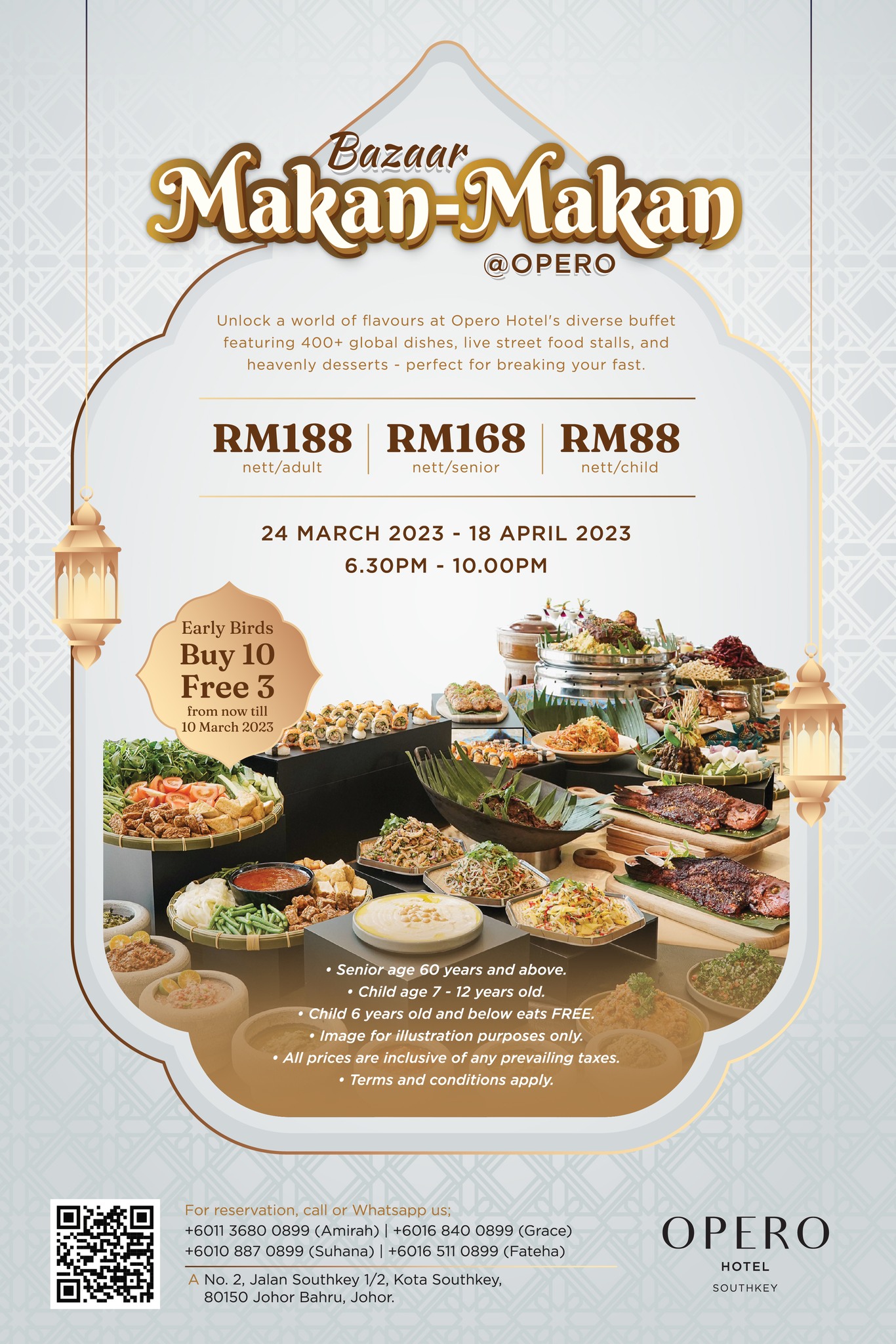 Buffet Ramadan 2023 – Bazaar Makan-Makan @ Opero
