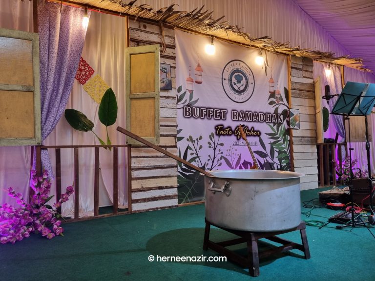 Buffet Ramadan Taste of Johor di Dewan Anjung Pekaka Taman Perling