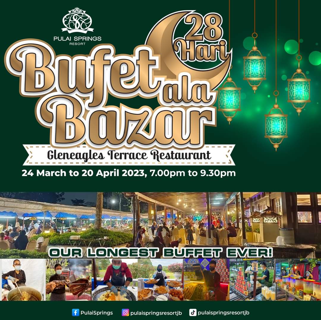 Buka Puasa Bufet Ala Bazar 28 Hari di Pulai Springs Resort